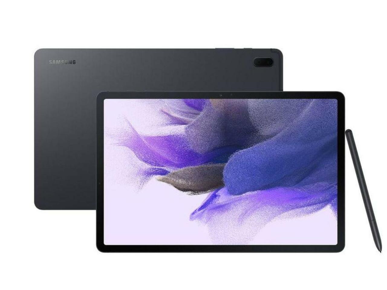 Samsung Galaxy Tab S7 FE 12.4” 64GB With S-Pen Wi-Fi Mystic Black 